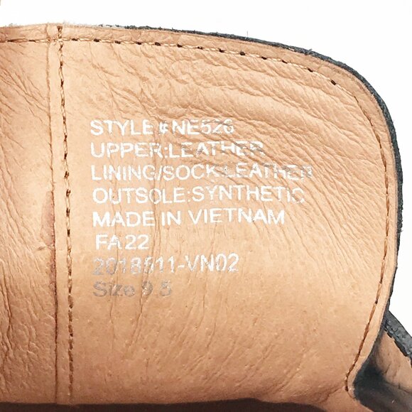 MADEWELL The Corinne Lugsole Loafer Black Leather Slip On Womens 9.5 - Picture 8 of 9